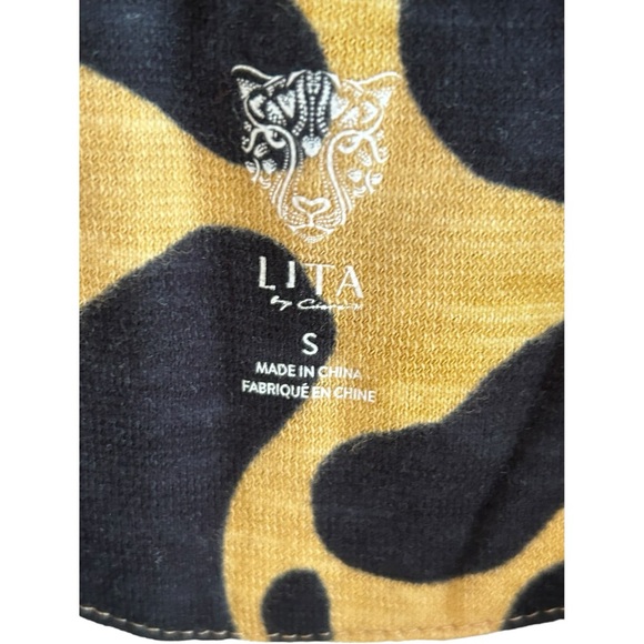 LITA by Ciara cheetah print dress Sz S - Picture 8 of 10